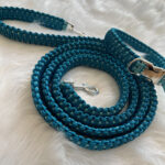 Geflochtenes Paracord Set bestehend aus Leine und Halsband