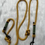 Tauleine mit Takelung und Karabiner