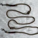 Tauleine mit Takelung und zwei Karabiner