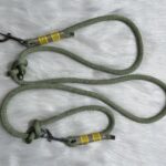 Tauleine mit Takelung und zwei Karabiner