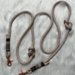 Tauleine mit Takelung und zwei Karabiner